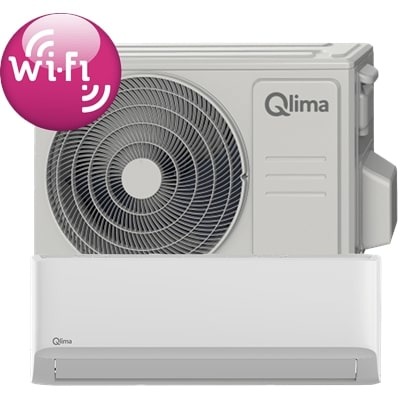 Qlima SC 6135 compleet (incl. installatie check) Split unit airco Wit